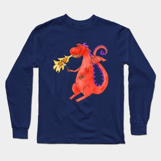 Dragon S'mores Long Sleeve T-Shirt
